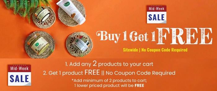 India Desire : Mothersparsh Mid Week Shopping Offers- Buy 1 Get 1 Free + 11 Freebies On Mothersparsh 